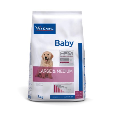 Comida Para Perro HPM Baby Large & Medium